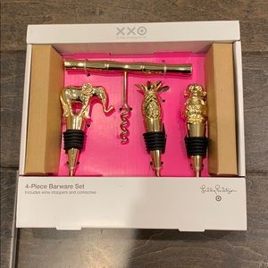 Lilly Pulitzer Barware set